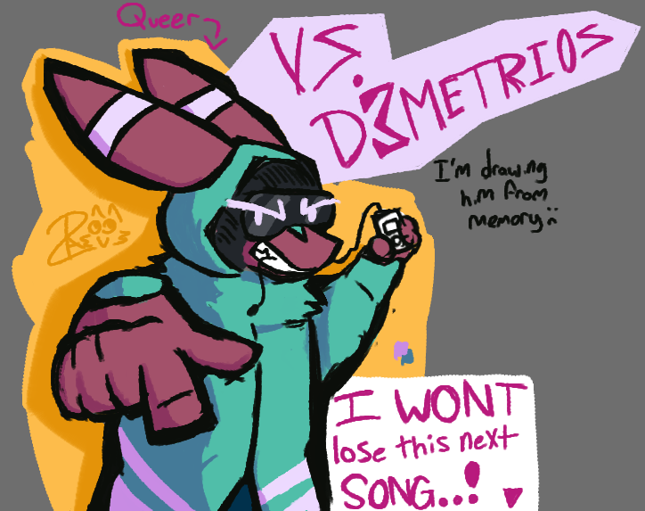 Root_Salad's tweet photo. Some older assorted Drawpile doodles https://t.co/GsSRf4WAAr