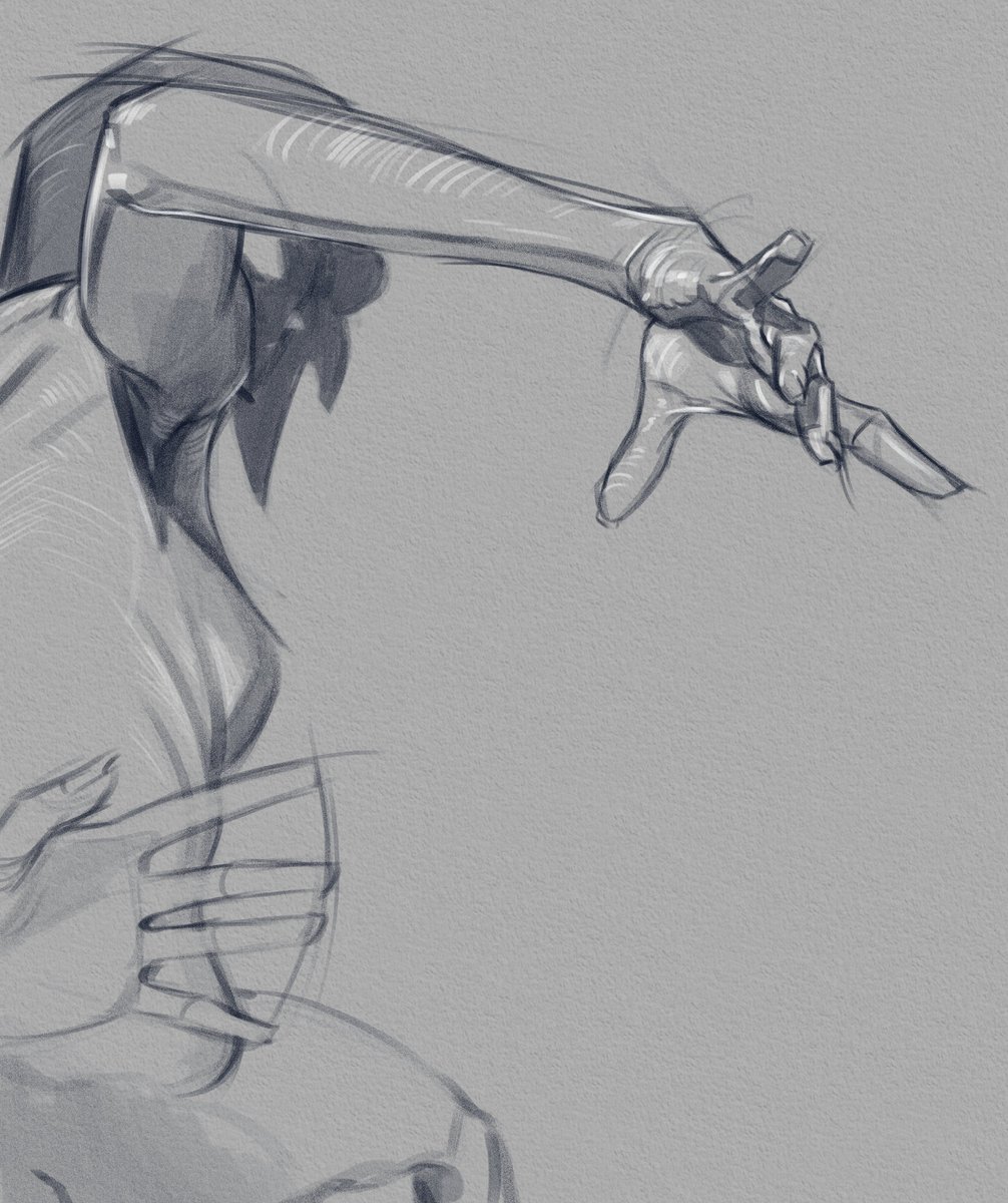 Skedoodly's tweet photo. Another warm- up. I'm not so good with hands, I though this would be good practice. https://t.co/rKU24GReys