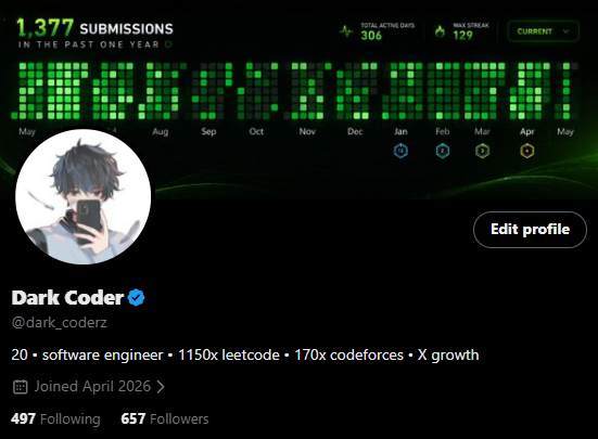 Dark Coder tweet media