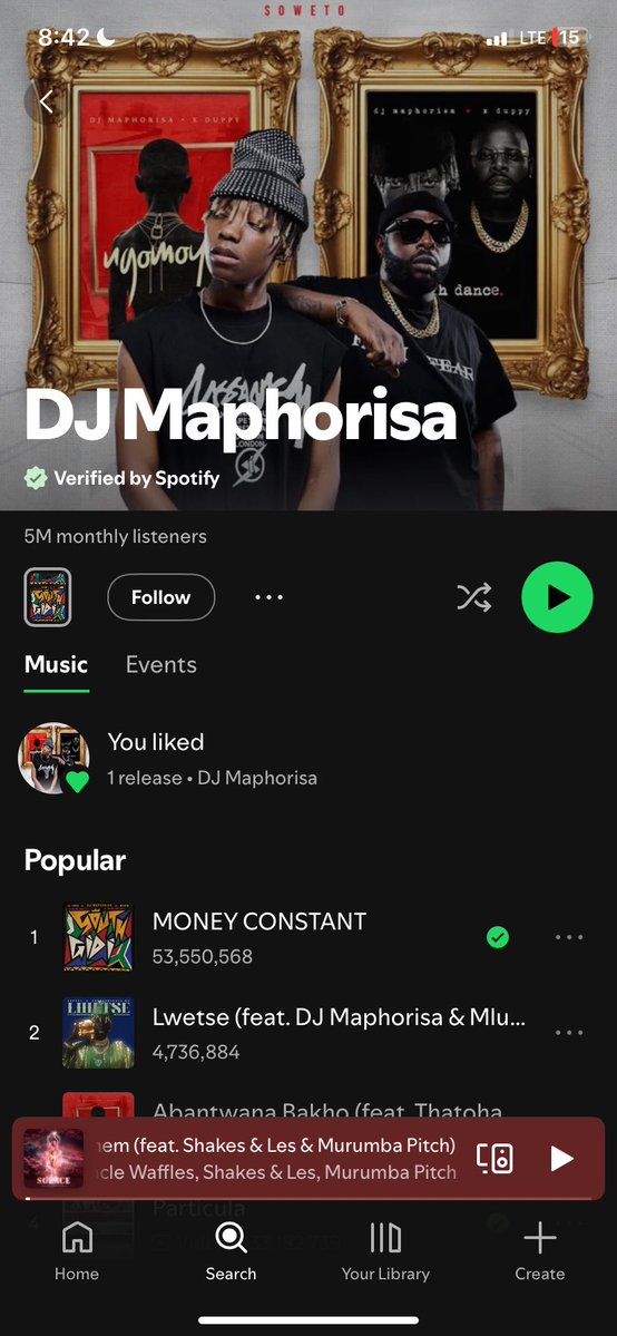 carterdalast's tweet photo. Mund you it’s not just uncle waffles 
Focalistic top 5 biggest songs are from Nigerian artists 
Txc 3 biggest songs are from Nigerian artists
Same goes for Dj mariphosa and the rest including musa keys

Why are Nigerian artists collaborating with them & giving them global recognition when their people prefers killing Nigerians in their country?