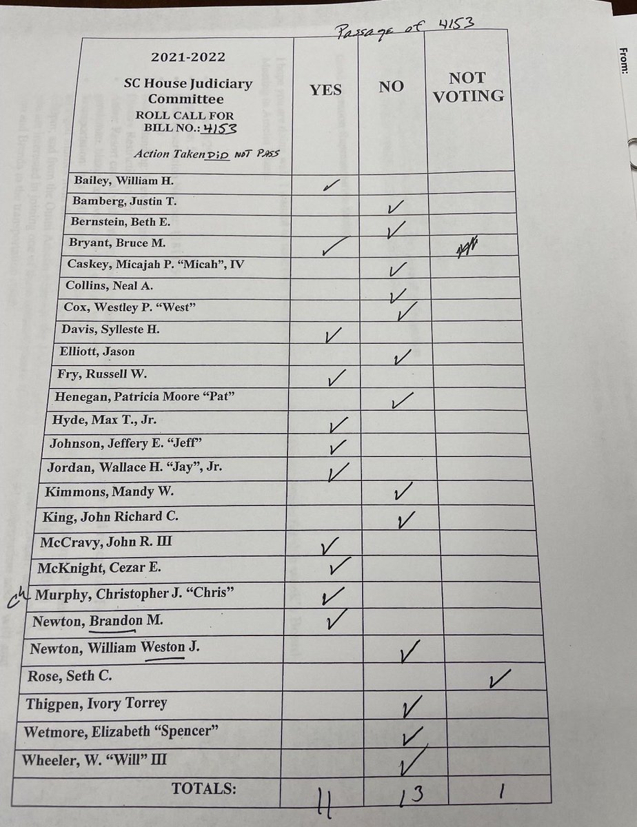 BrandyforSC's tweet photo. I have been asked to weigh in on a mailer sent by an outside group regarding my opponent’s voting record.

I choose not to run my campaign on exaggeration or sensational language, and I don't control third-party groups. 🧵 https://t.co/XjWR4YS6is