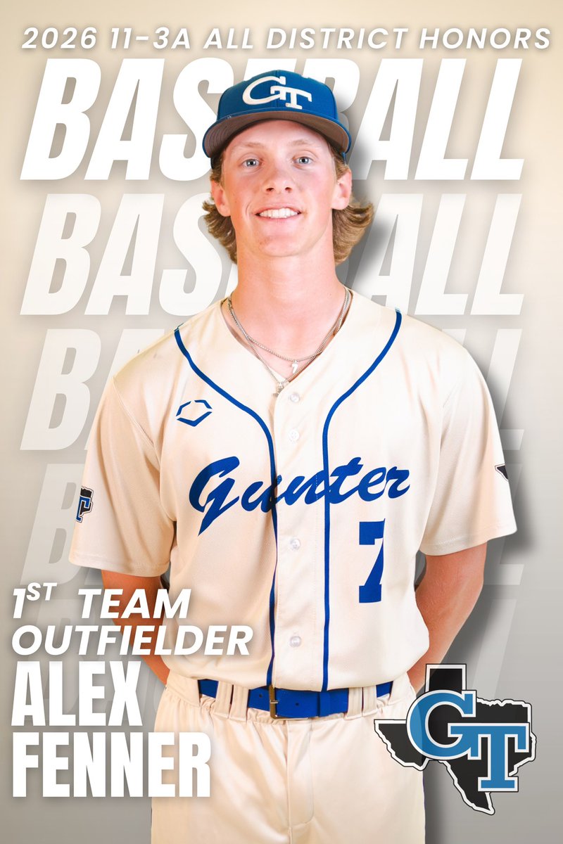 GunterBaseball's tweet photo. Congrats Alex Fenner https://t.co/oB7fMtWKms