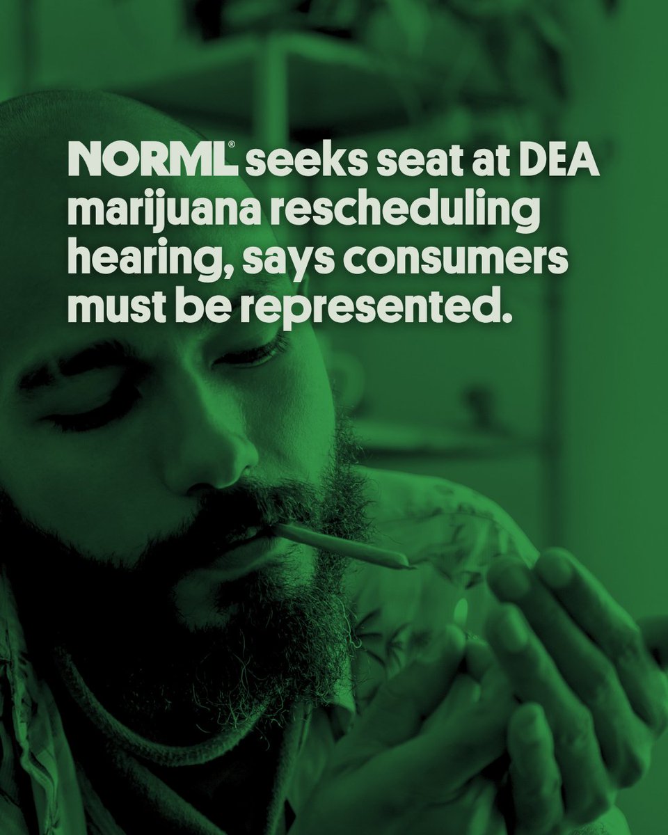 NORML tweet media