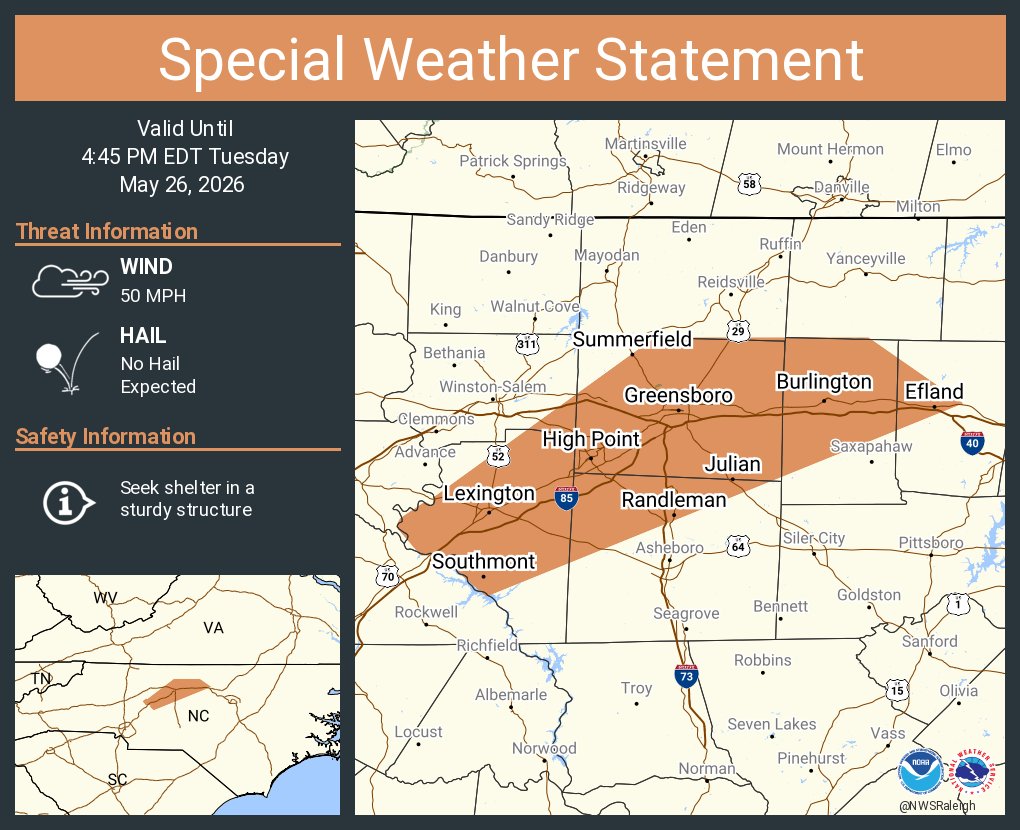 NWS Raleigh tweet media