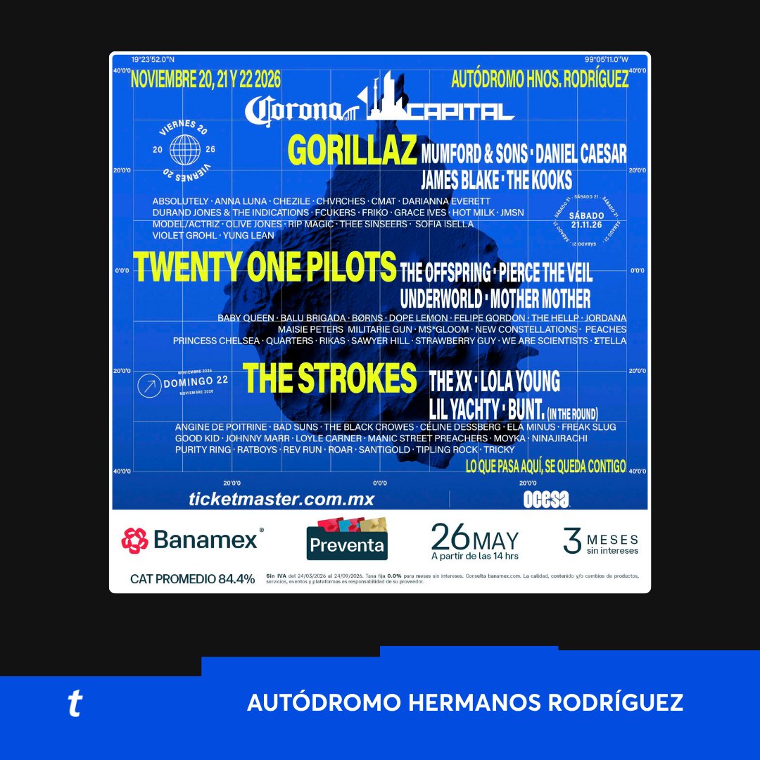 Ticketmaster México tweet media