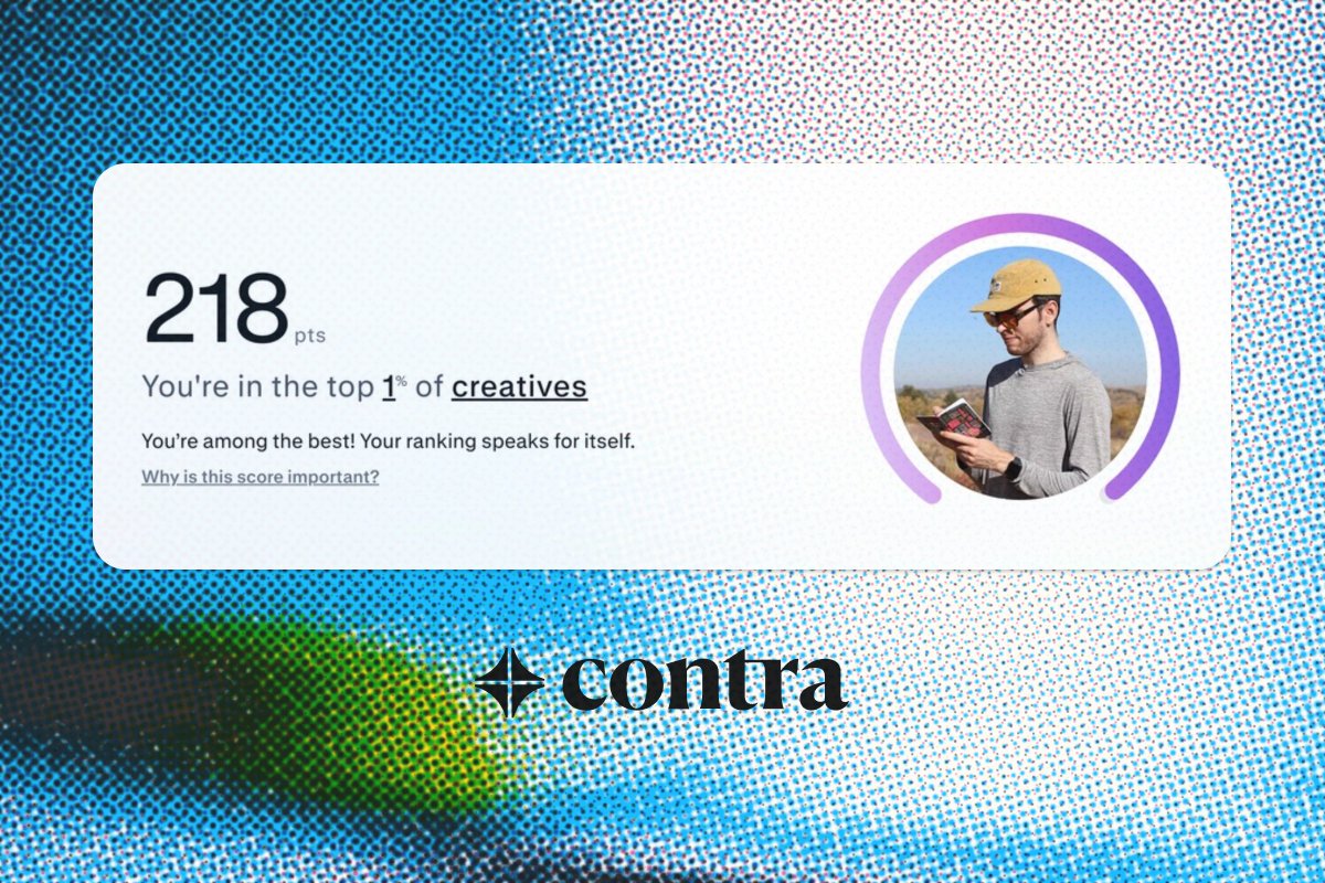 reifenbergdsgn's tweet photo. Climbing the @contra ranks! 

The numbers are mysterious, but I'm optimistic about hitting the "Top Independent" ranking soon https://t.co/5pFylanWXX