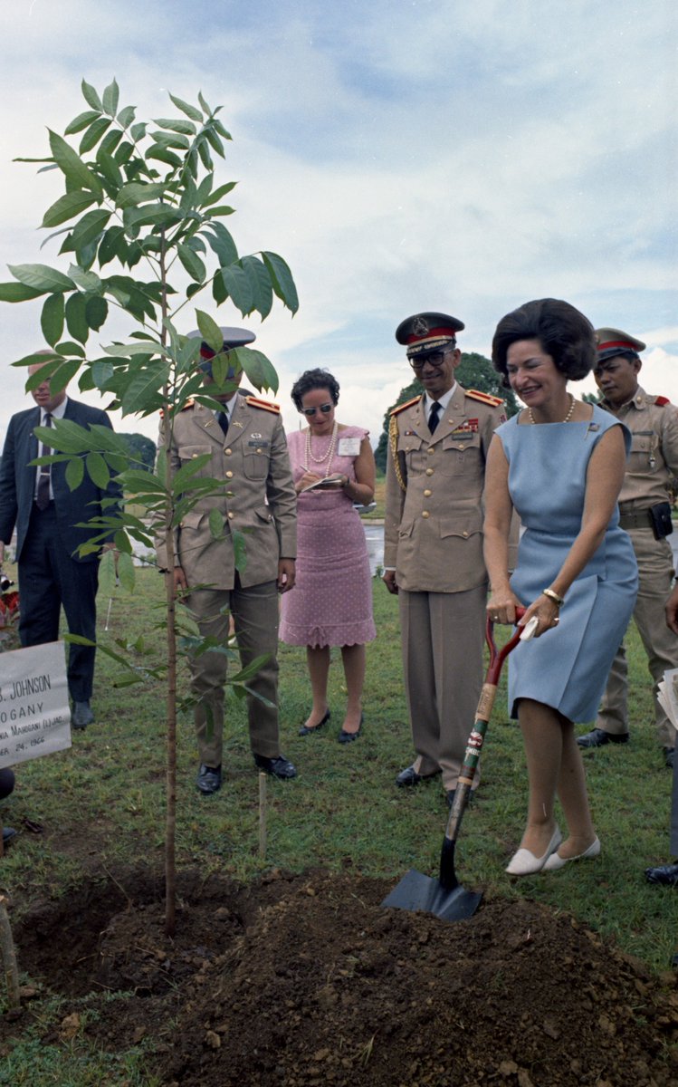 LBJLibrary's tweet photo. #DidYouKnow: More than 200 environmental laws were passed during the Johnson Administration — many inspired by the conservation efforts of #LadyBird. 🌳

Learn more about Lady Bird's environmental legacy: https://t.co/maMx1Qrnx8

#WorldEnvironmentDay https://t.co/OP62O7PlIZ