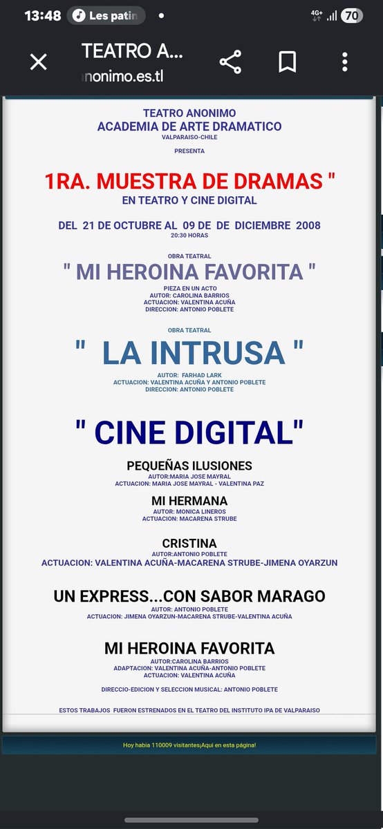 TeatroanonimoC's tweet photo. https://t.co/8cv2wRxlVo