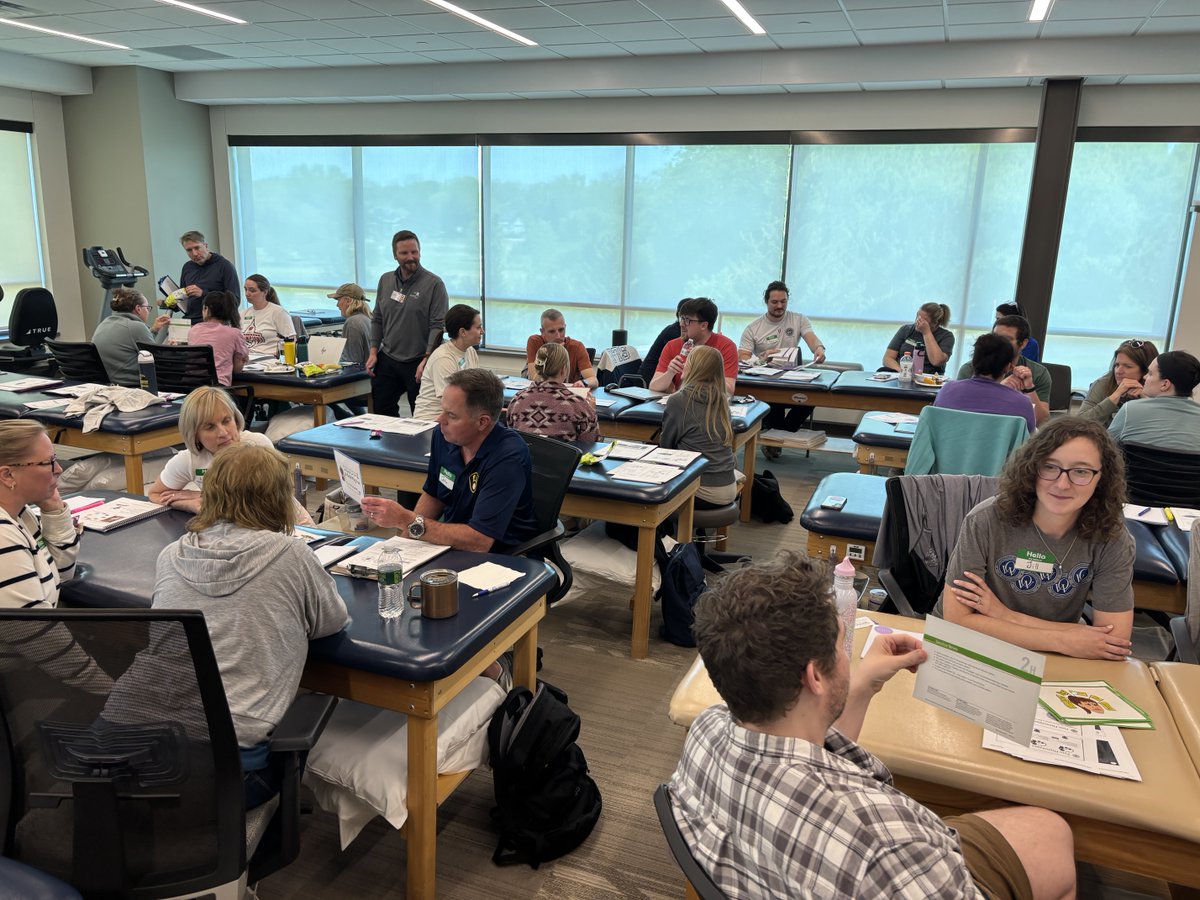 EIMTeam's tweet photo. A few snapshots from our recent hybrid one-day PNE class in Milwaukee, hosted with our friends at ATI Physical Therapy! 🙌 Big thanks to Adriaan Louw and Eric Rebne for bringing the content to life through hands-on learning clinical application. https://t.co/JaIRgArb6o