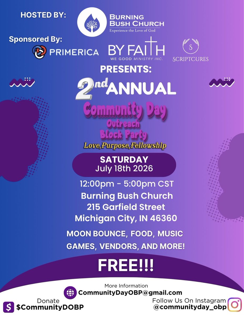 ByFaithWeGood's tweet photo. BFWG Ministry Inc. continually feeding families in need every month, all year every year. Also this summer we will be having our 2nd Annual Community Day Outreach Block Party! in Michigan City IN! All Are Welcome! 

Let’s Come Together &amp; Be A Blessing!
THANK YOU FOR YOUR SUPPORT! https://t.co/dk6B3mCaCi