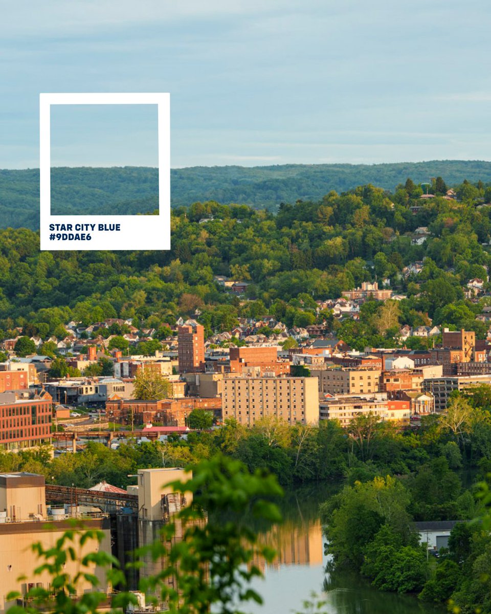 WVUStudentLife's tweet photo. Campus colors 🎨 https://t.co/tSoU9woOVg