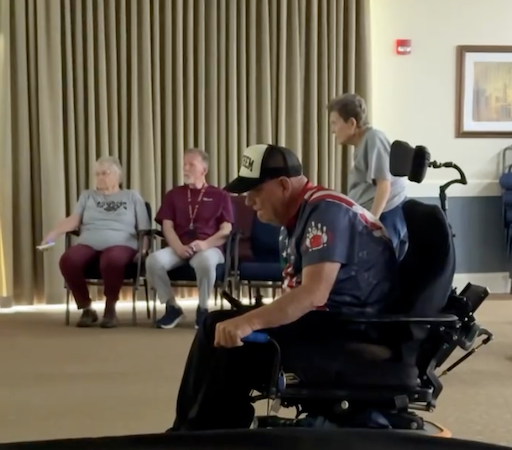 barstoolsports's tweet photo. The Thunder aren't even close to the best team in Oklahoma- The "UV Okies" retirement community Wii Bowling Team are going for their 6th straight undefeated season 😤 https://t.co/HvM8W5P82x