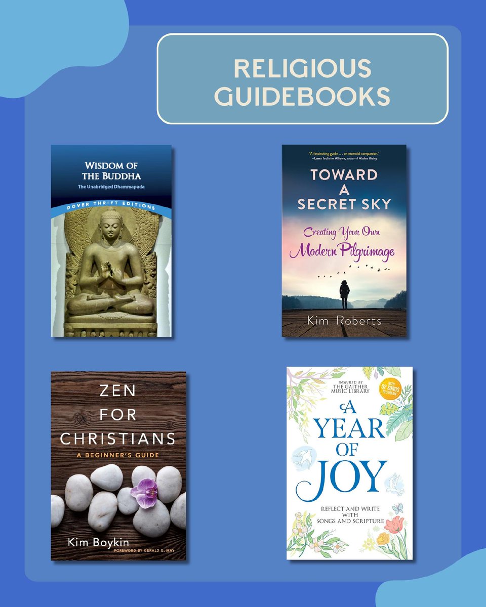 doverpubs's tweet photo. As Mental Health Awareness Month comes to a close, we're sharing some of our favorite book recommendations to practice mindfulness and self-care all year long. Simple acts like reading, journaling, &amp; exploring creativity can be incredibly grounding outlets for stress and anxiety. https://t.co/9UKaFBbNGW