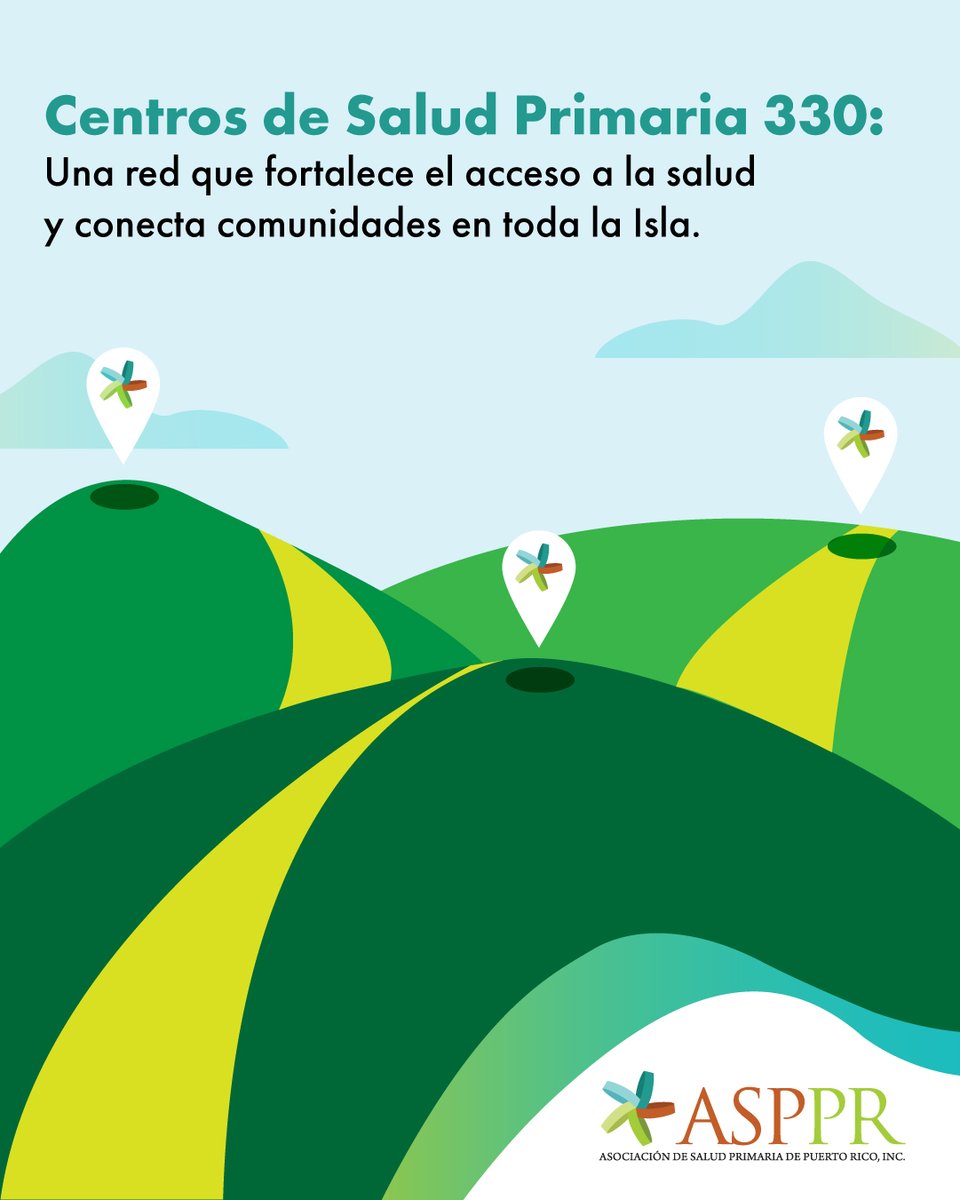 saludprimariapr's tweet photo. La ASPPR agrupa 21 organizaciones que operan más de 120 clínicas alrededor de 71 municipios. Una red sólida que trabaja todos los días para ampliar el acceso a servicios de salud en la Isla.
Conoce más sobre nosotros: https://t.co/JS09NV2Ahl
#ASPPR #SaludPrimaria330 https://t.co/ujchFkFDhD