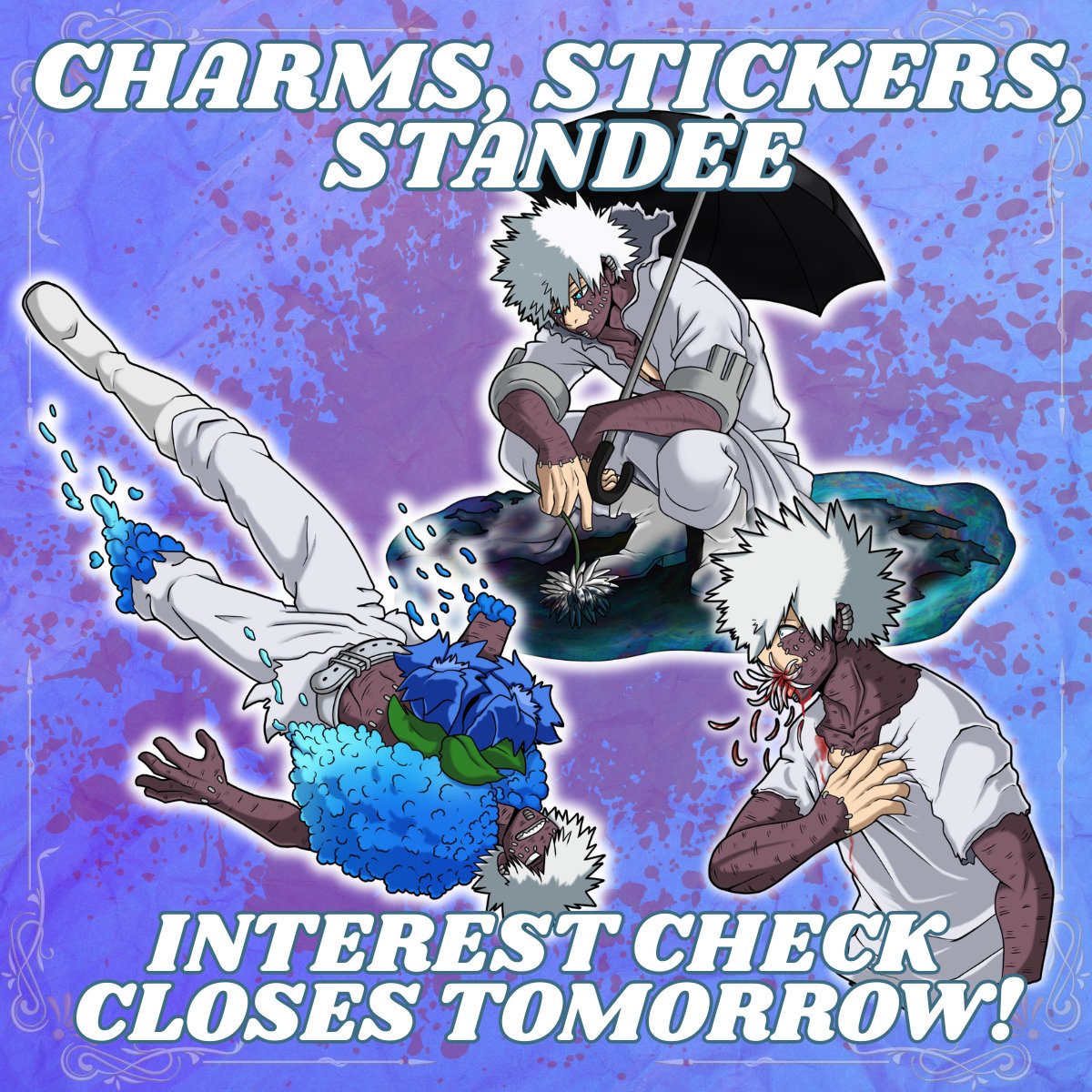 bastardwiki's tweet photo. Last day for the Dabi enamel pin, charms, stickers and standees IC!

Shares appreciated, we're hoping for a June 1st launch :D

🔗 below! https://t.co/wKl0MqJzjY