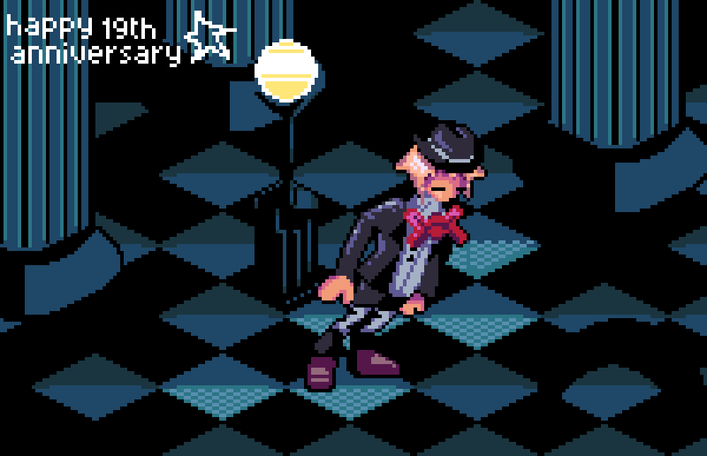 Crowatsuki's tweet photo. #yume2kki #ゆめ2っき smooth criminal lean

happy 19th https://t.co/Jjge9ljbpP