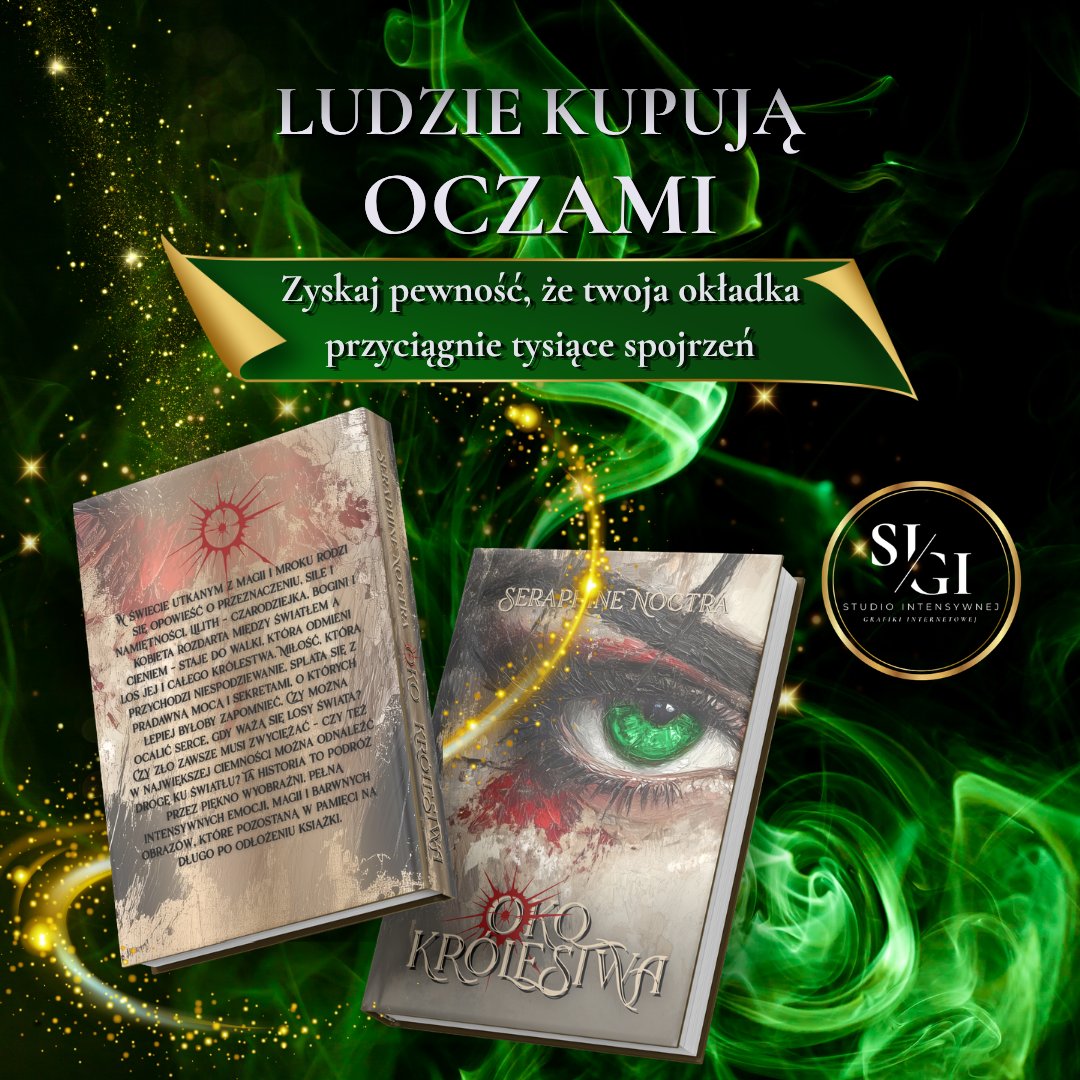 SIGI_Studio_'s tweet photo. Nie tworzę po prostu "ładnych obrazków". Projektuję okładki, które mają konkretne zadanie: wyróżnić Twoją książkę w social mediach, podbić CTR w reklamach i sprawić, by przypadkowy klikacz zmienił się w wiernego fana. https://t.co/EUW9OfeVuL