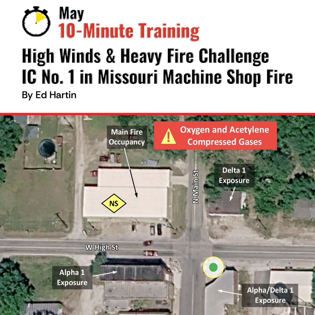 BlueCardHZ's tweet photo. 🚨 New at https://t.co/s7wgyGaPwc 🚨

B Shifter’s quick-drill guru Ed Hartin is back with May’s 10-Minute Training — and this one puts you in the command seat at a rapidly escalating machine shop fire in Alba, Missouri.

High winds, heavy fire conditions, rescue considerations, exposure problems, and fast-moving strategic decisions all collide as IC No. 1 works to stay ahead of the incident before conditions deteriorate. The drill also includes a simulation video to sharpen your command skills and improve decision-making under pressure. 
🔥 Check out the full article and put yourself in the hot seat: https://t.co/wCNXBYshez