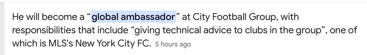 aitch2409's tweet photo. @Donaldearl @themagic_tophat @HandofArsenal But he has made an exit, he will still work for the City Group https://t.co/kmXalSmmCA