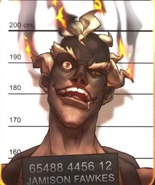 vishkar_junkrat's tweet photo. the overwatch artists do him so dirty THAT IS NOT THE SAME PERSON https://t.co/vhGTWjuSM5
