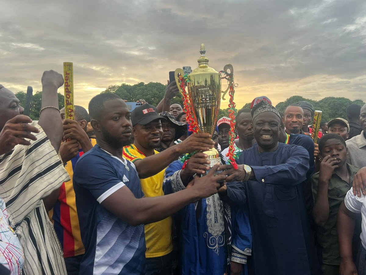 LordBoam's tweet photo. At the end of a thrilling grand finale, Mosi emerged victorious in the 2026 Hon. Lord Boam Inter-Tribal Gala Competition after a hard-fought 2:0 win over Fulani.

I extend my heartfelt congratulations to the Mosi team for winning this year’s tournament. Your determination, discipline, and teamwork have truly paid off.

It was a great pleasure to witness such an outstanding and competitive performance from both teams. Fulani also displayed remarkable strength and resilience throughout the game and the entire tournament.

I also congratulate all participating communities for their commitment, unity, and support in making this year’s competition a great success.

Together, we have once again demonstrated the power of sports in bringing our people together.

Let’s continue to build on this spirit of unity and excellence. ⚽️🔥

#PruEastMP
#PruEastSalaFest2026