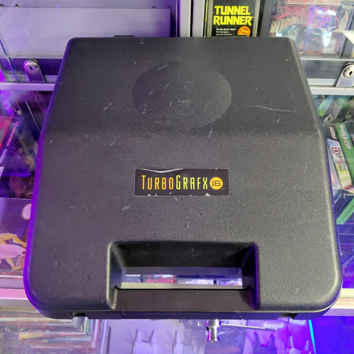 GameChangerzUT's tweet photo. Today is a fine day for a totally re-furbed and re-capped Turbo Grafx 16 CD bundle 😃 A rare opportunity to snag a piece of history! Stop in soon to check it out! https://t.co/tS43HBygPh