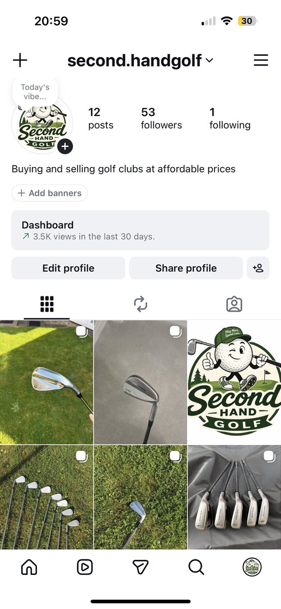 RyanSmi47154084's tweet photo. Follow that for the best second hand golf gear 🫡😎 https://t.co/oW8FYEyDHH