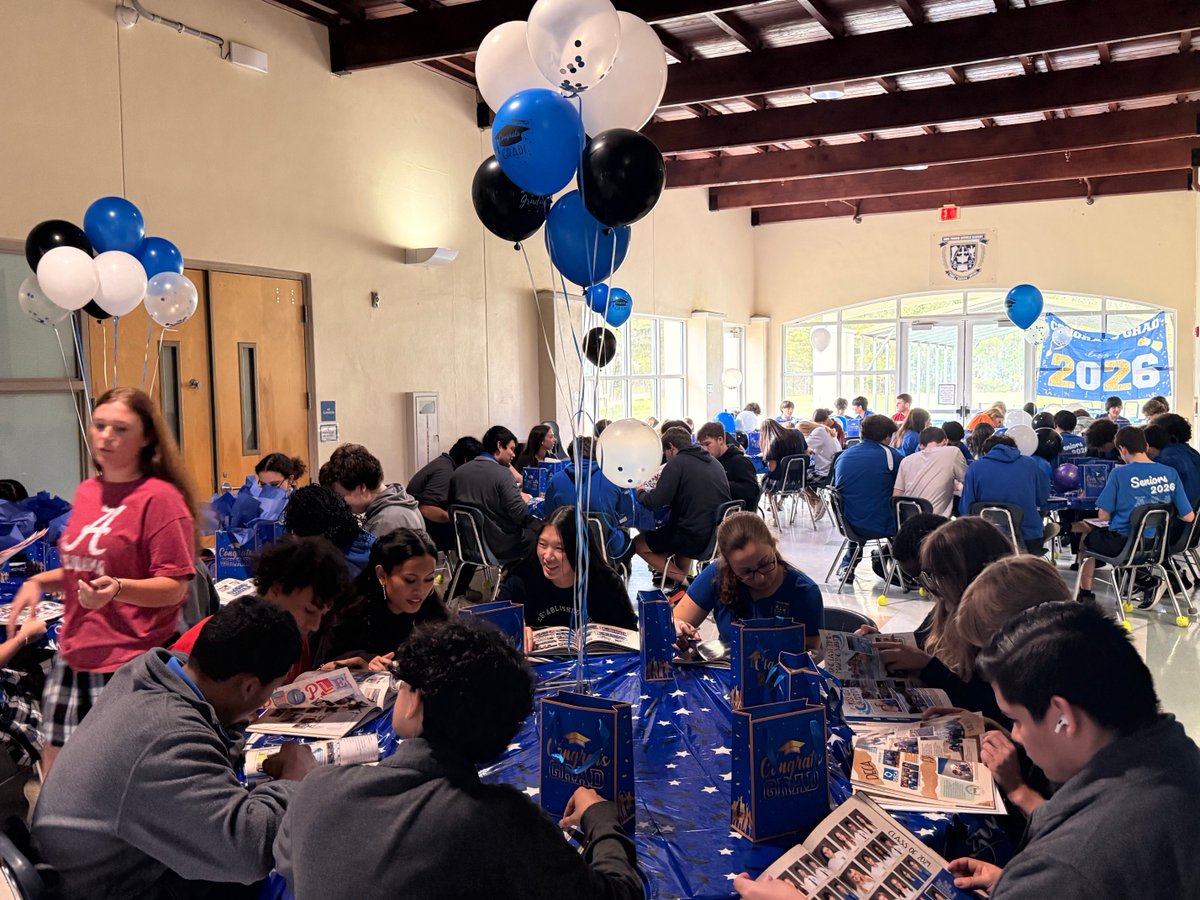 sfcawolves's tweet photo. On Thursday, we celebrated our annual Yearbook Signing Social and distributed the 2025-26 Lupi for all of our SFCA community. Special thanks to our PTO for helping send our Seniors off in a special way! #SFCA #GoWolves #Classof2026 https://t.co/HdQIPrSnKY