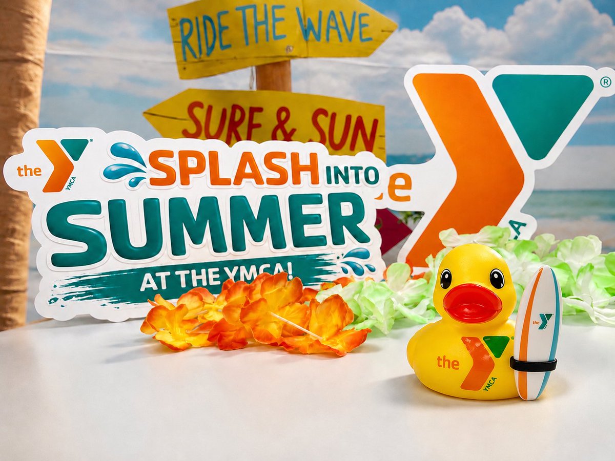 AMAYMCA's tweet photo. ☀️ Meet Wyatt the Y Duck! 🐥💦
Wyatt just flew in for the season  and is ready to spend his summer days at the AMA YMCA! ☀️😎
He can’t wait to go on summer adventures all around the Y. 🕶️🏀🏊
Who’s ready for summer at the Y with Wyatt? 🐥💙 https://t.co/7YOQb5Oisl
