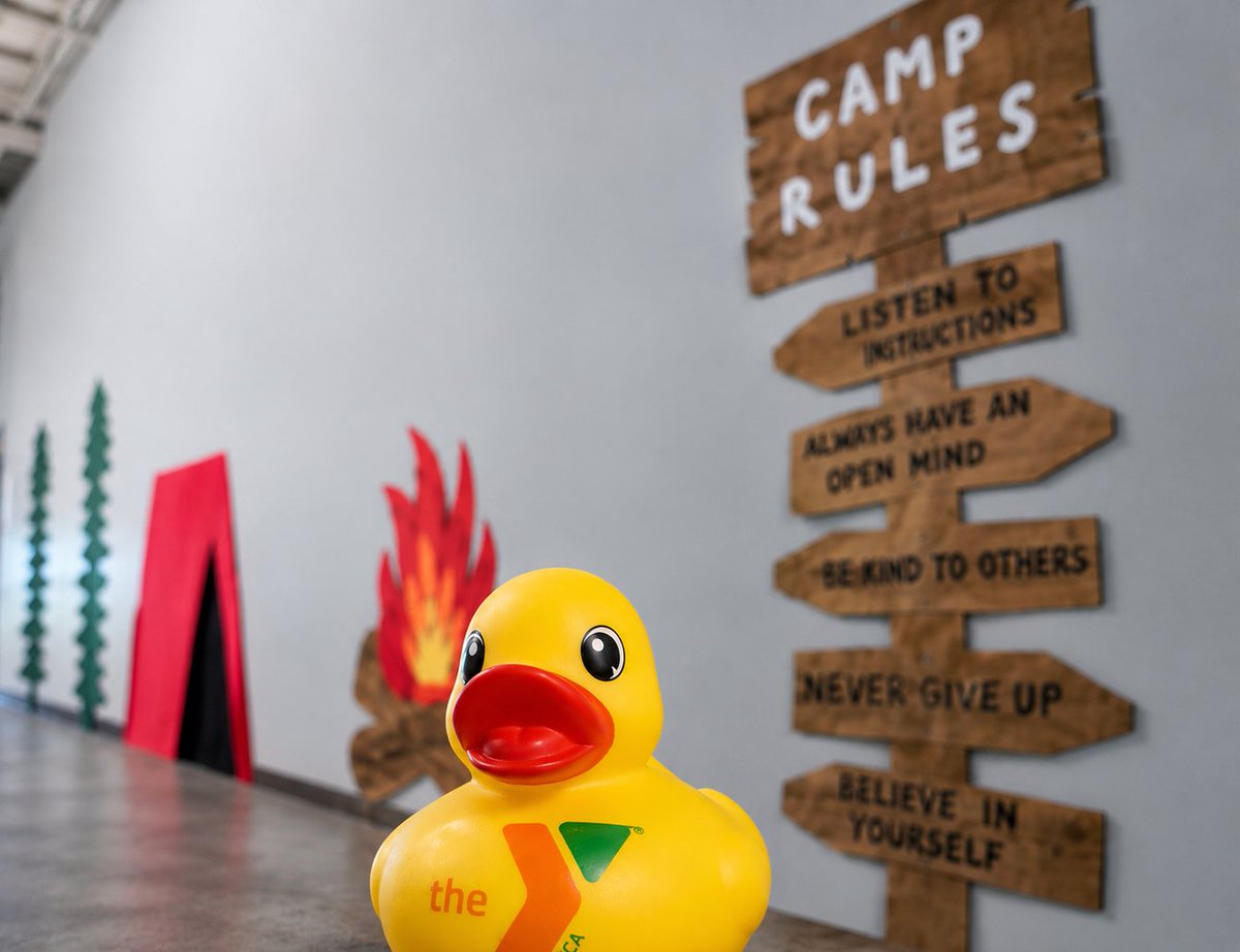 AMAYMCA's tweet photo. ☀️ Meet Wyatt the Y Duck! 🐥💦
Wyatt just flew in for the season  and is ready to spend his summer days at the AMA YMCA! ☀️😎
He can’t wait to go on summer adventures all around the Y. 🕶️🏀🏊
Who’s ready for summer at the Y with Wyatt? 🐥💙 https://t.co/7YOQb5Oisl