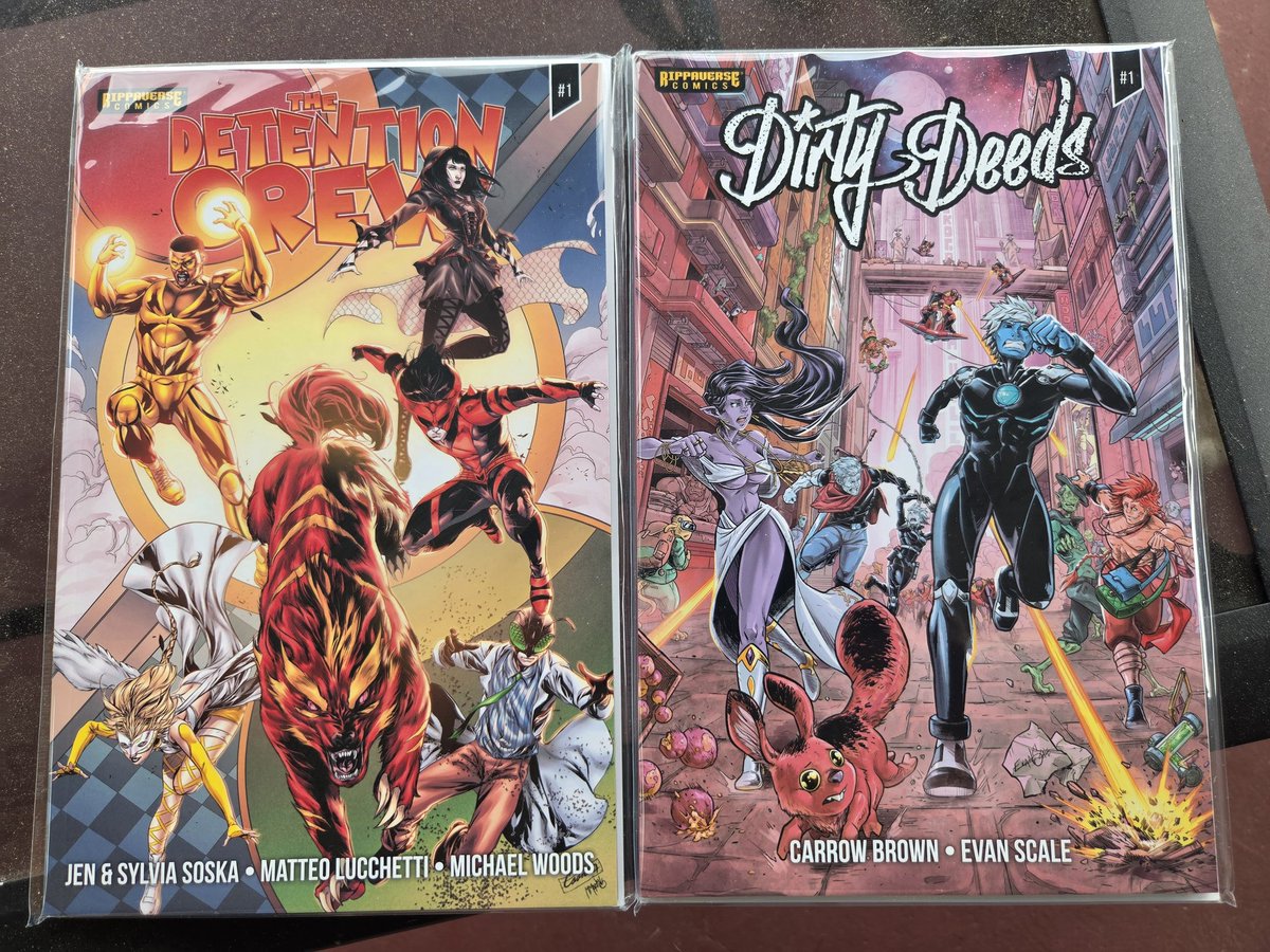 GDV8819's tweet photo. Special delivery from @TheRippaverse !! Looking forward to the reads @Rippalorian @twisted_twins @EricDJuly https://t.co/G77XbjzkDI