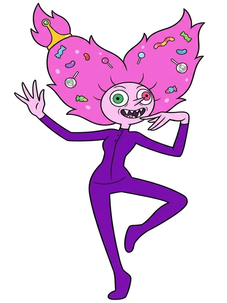 YaceMax's tweet photo. The Candy Queen From #Adventuretime #Fionnaandcake https://t.co/sqbqMuRQl1