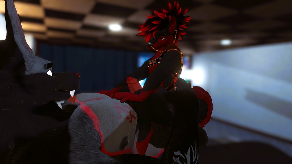 RIDERWULF_AD's tweet photo. Heres @Drix999AD worshipping my knot like a good boy for me~ https://t.co/VA9vxjTubu