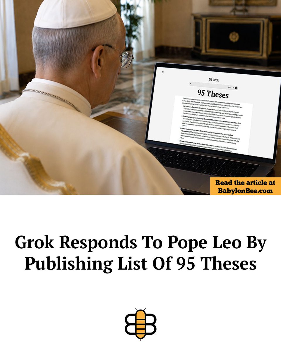 The Babylon Bee tweet media