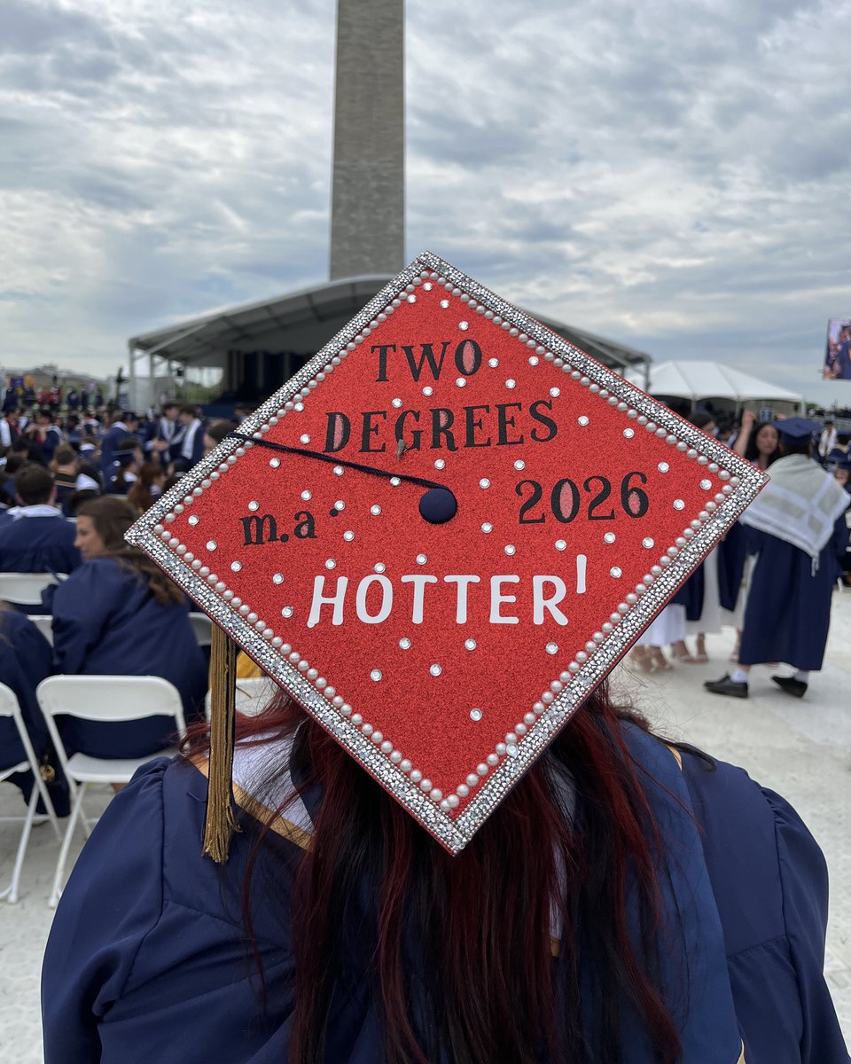 GWtweets's tweet photo. Caps off to these beautiful designs we saw at #GWCommencement 🎓 https://t.co/thEQkGRdo3