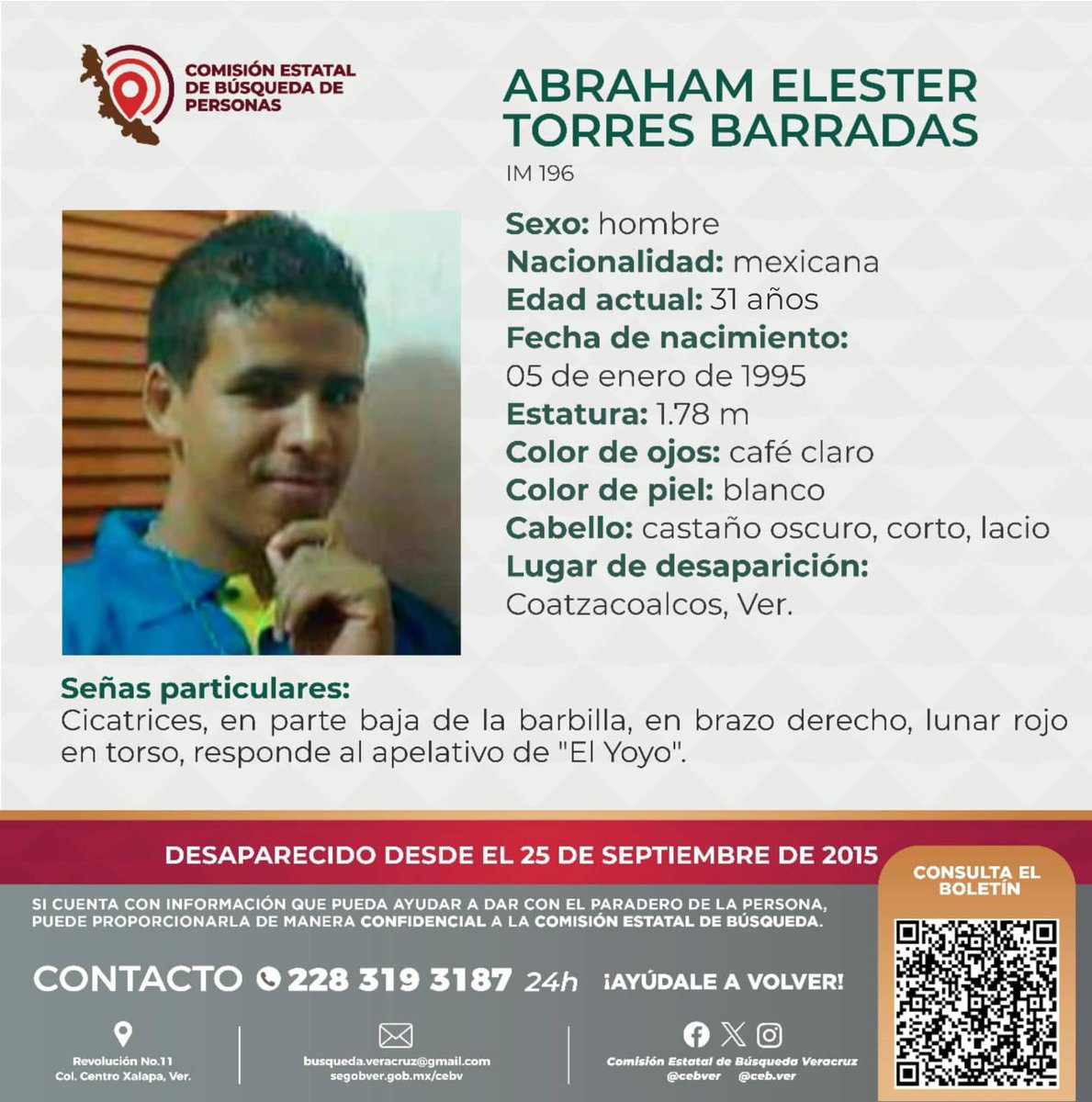Comisión Estatal de Búsqueda Veracruz tweet media
