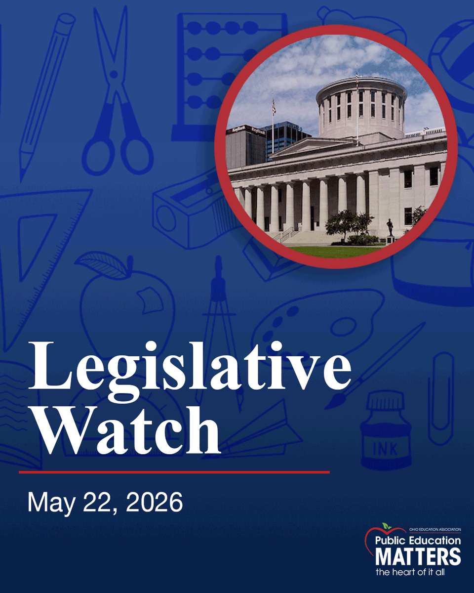 OhioEA's tweet photo. 👀 Have you seen OEA's newest Legislative Watch?

📣 https://t.co/WspOYh0NP7

📣 For opportunities to engage
https://t.co/kPqDYVShgU

#publiceducationmatters https://t.co/6Zt6VyB5LB