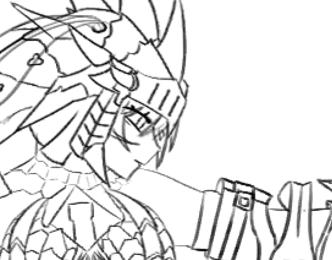 KuroSimbaDraws's tweet photo. Sketching Hatsune Miku X Monster Hunter! https://t.co/ckvSlq6oA3