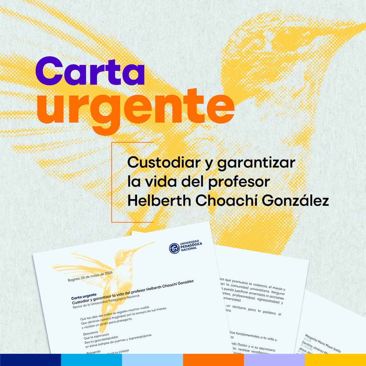 UPedagógicaNacional tweet media