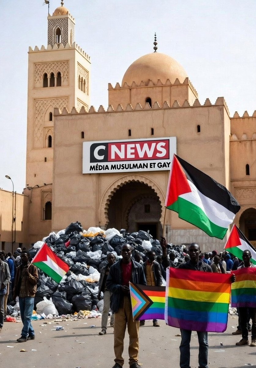 StylianosDenis's tweet photo. Le média @CNEWS-@Frontieresmedia, un média de SDF musulmans, détruits par mon frère islamophobe Christophe Gaillard. 🇵🇸🕌 https://t.co/oZJYmqK2Df