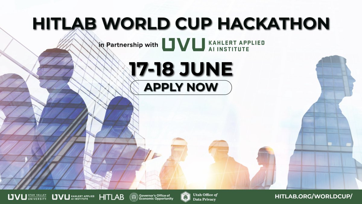 HITLABnyc's tweet photo. The future won’t wait — and neither will innovation | HITLAB World Cup Hackathon | Apply now!

Learn more and apply here: https://t.co/RSxz4c2foB

@UVU @TylerJennings24 @MIT @UChicago @ColumbiaBiomedX @MargaretBusse @UMich #health #tech #innovation #worldcup2026 https://t.co/PkMtEqejvf