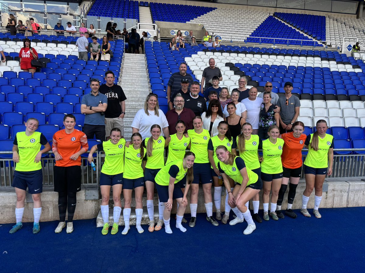 devon_fa's tweet photo. What an end of season (well, nearly) treat for our u16 girls today as we were invited to play Birmingham City PGA at the awesome St Andrews. ⚽️ 

Playing in the 33 degree heat, it was some performance from our girls to come away with a 3-1 win. 

What a class act this team are 👌🏻 https://t.co/cVfhs36o9j