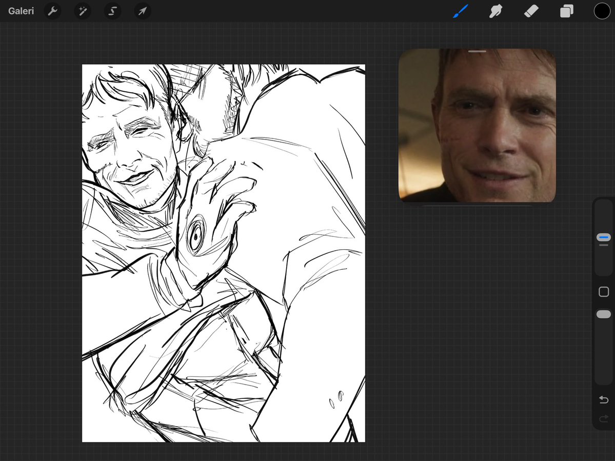 chris 𖣠 met wilson bethel kinda hoho tweet media