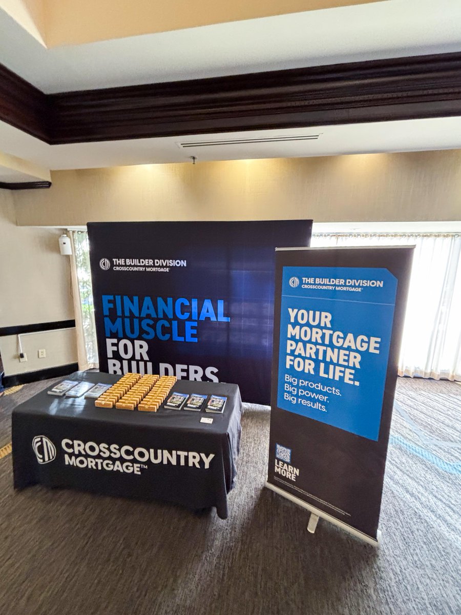 crosscountrymtg's tweet photo. We’re committed to supporting builders by providing the lending solutions, tools and support needed to navigate a market that continues to evolve. Looking forward to more great conversations in the months ahead. https://t.co/WDrYosz07W
