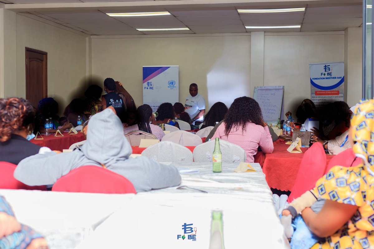 fondationfobe's tweet photo. 🔴50 femmes ont achevé 5 jours de  formation en gestion financière dans le cadre de notre projet de réinsertion sociale.
Avec l’appui de la @MONUSCO , ceci est le début d’un accompagnement de 4 mois vers une autonomie durable. @ONU_fr @UNFPARDC @ONUFemmes https://t.co/QzAm5Njdev