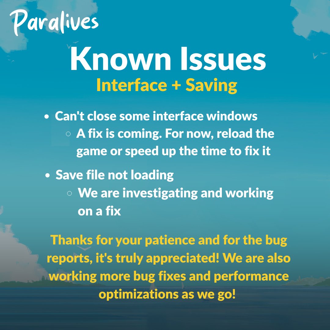 Paralives tweet media