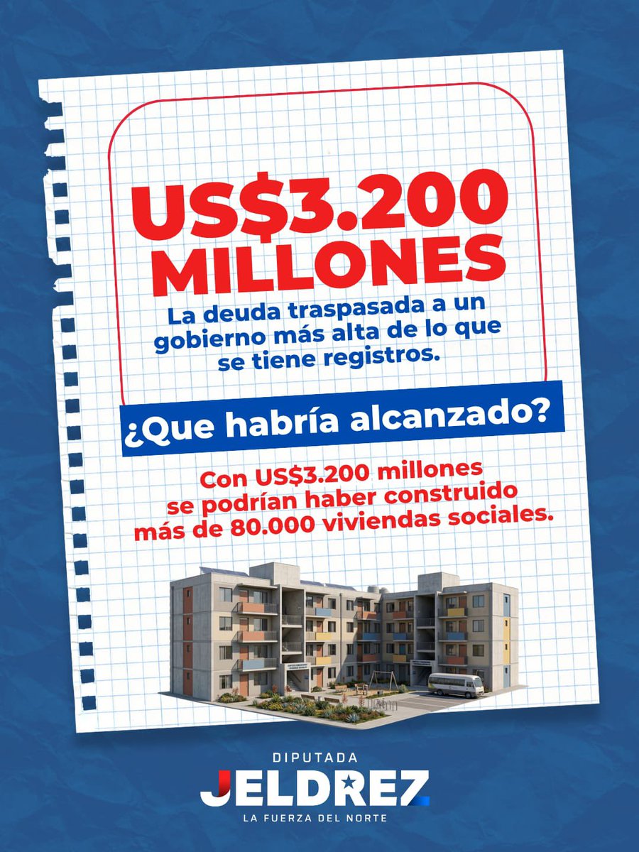 🇨🇱Diputada Jéldrez tweet media