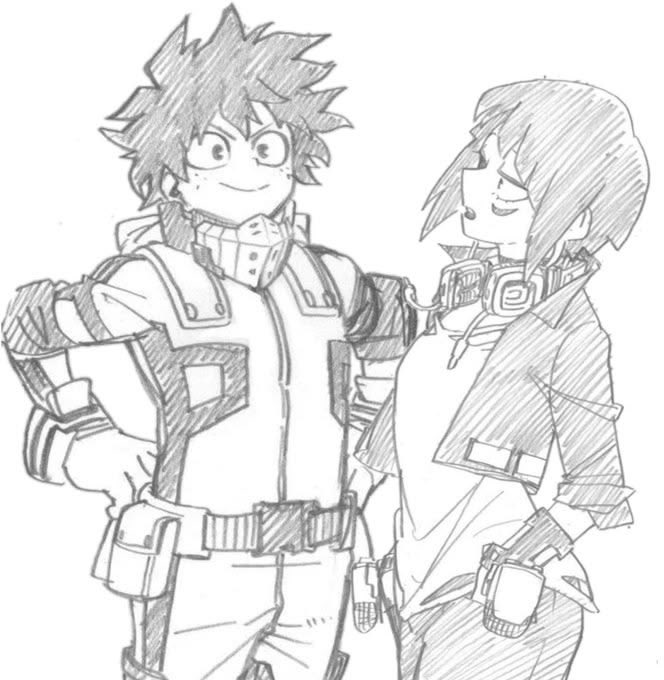 CepixLCP's tweet photo. OKEY, NECESITO VER MÁS DE ESTO 

Deku con Jiro tiene muchisimo potencial tanto para shipping como para la trama, imagínense como se halagarían entre sí por su incapacidad de ver sus propios méritos https://t.co/KpeECNbBRT