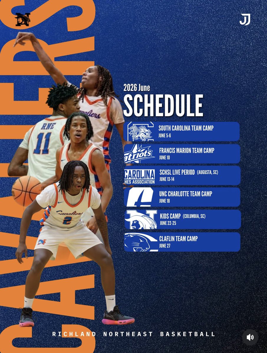 RAJackson2028's tweet photo. June schedule!! 😤 Can’t wait to get active! @RNEBBasketball College coaches check us out ‼️@SavageHoopsSC @csavage___ @Swanny1973 https://t.co/AHwMLyQEdr