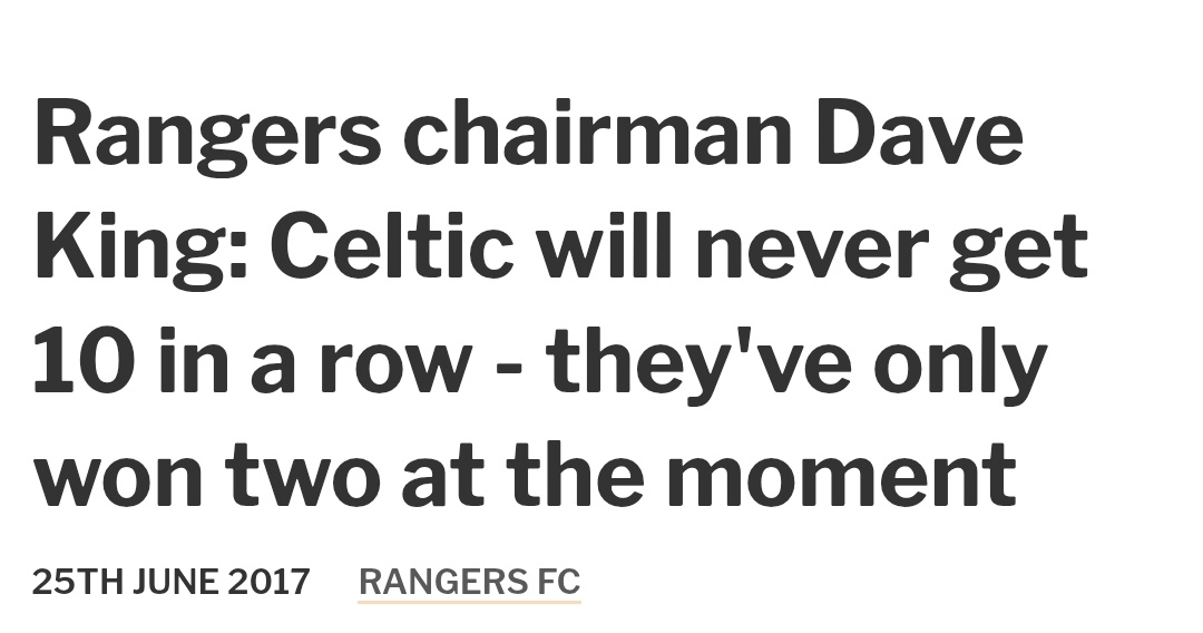 Dave King ❌️ tweet media